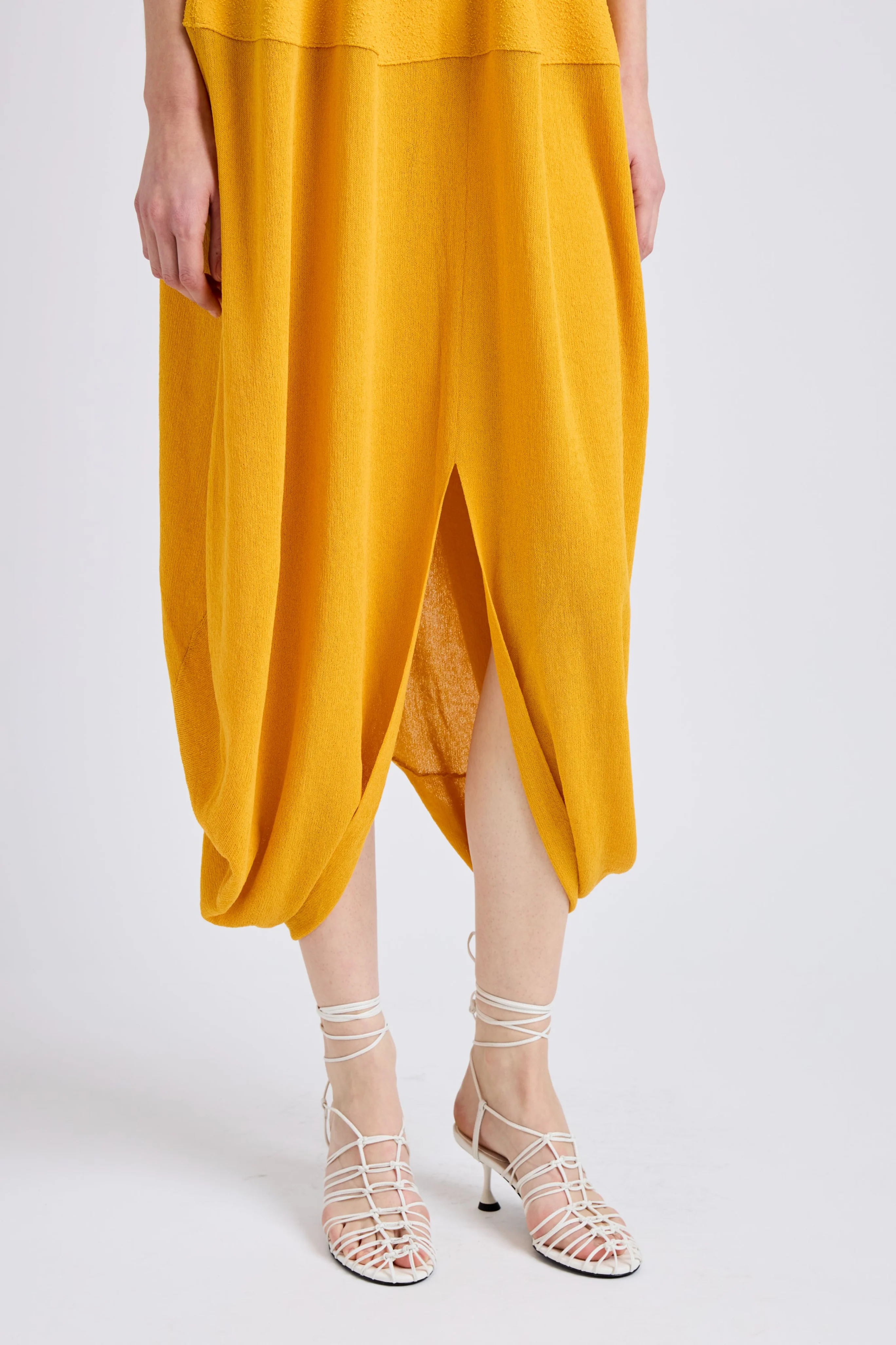 Sukki Dress in Draped Viscose - Image 4