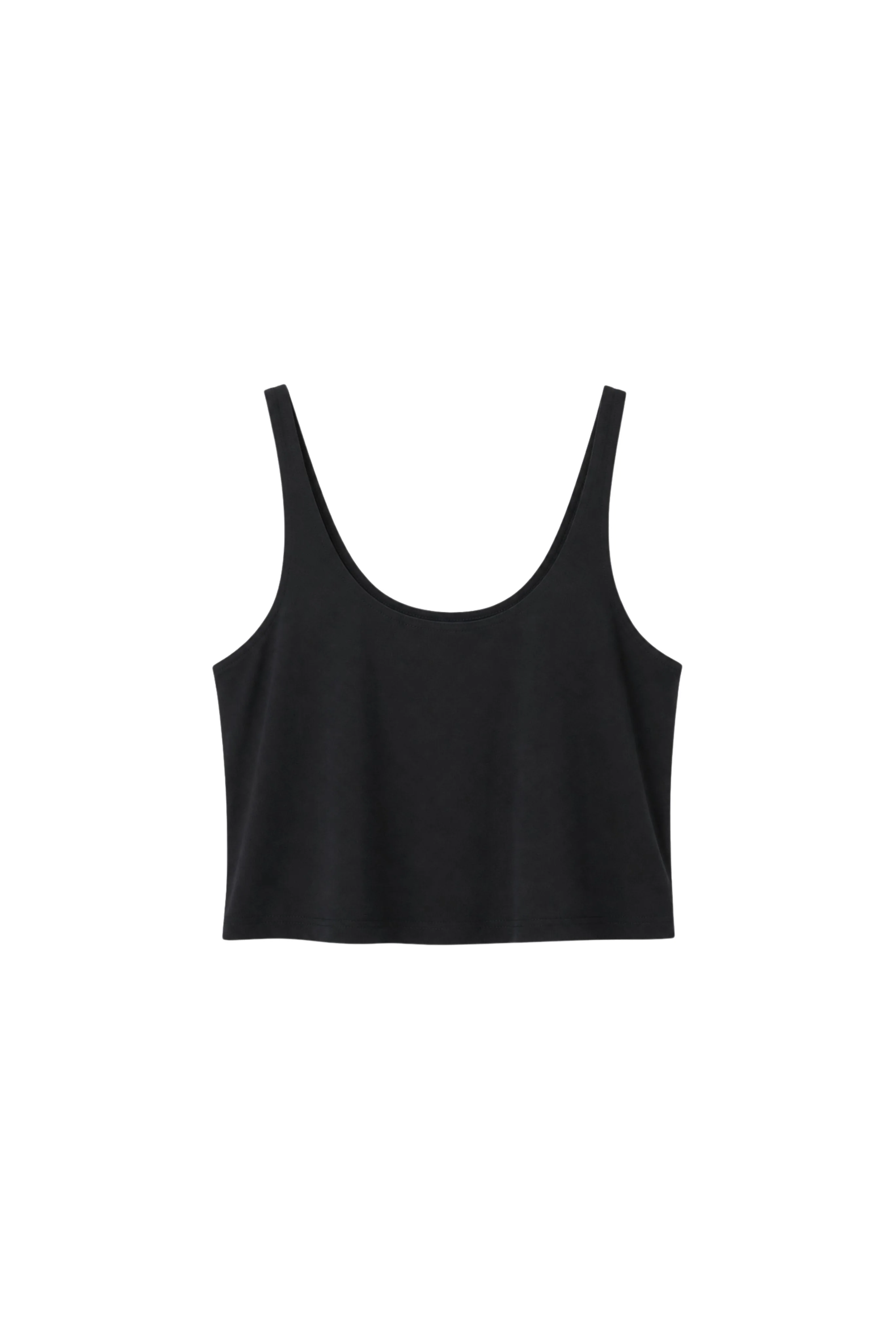 Summer Acetate Crinkle Cropped Tank