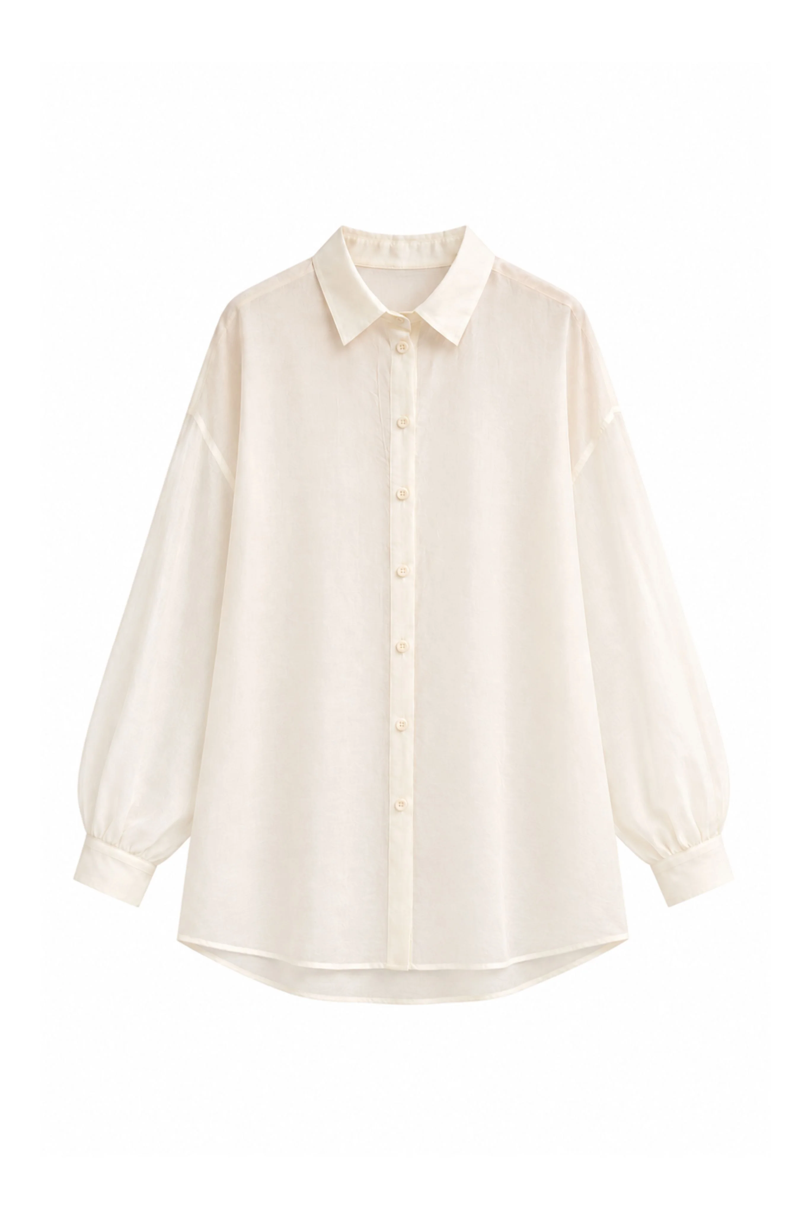 Summer Voile Oversized Shirt