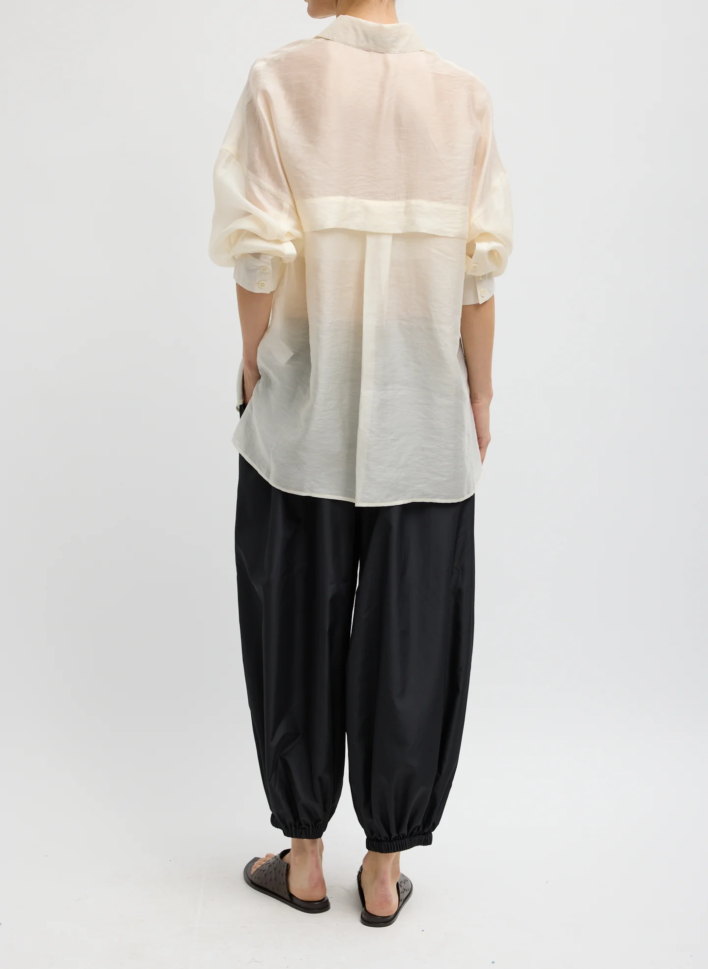 Summer Voile Oversized Shirt - Image 3