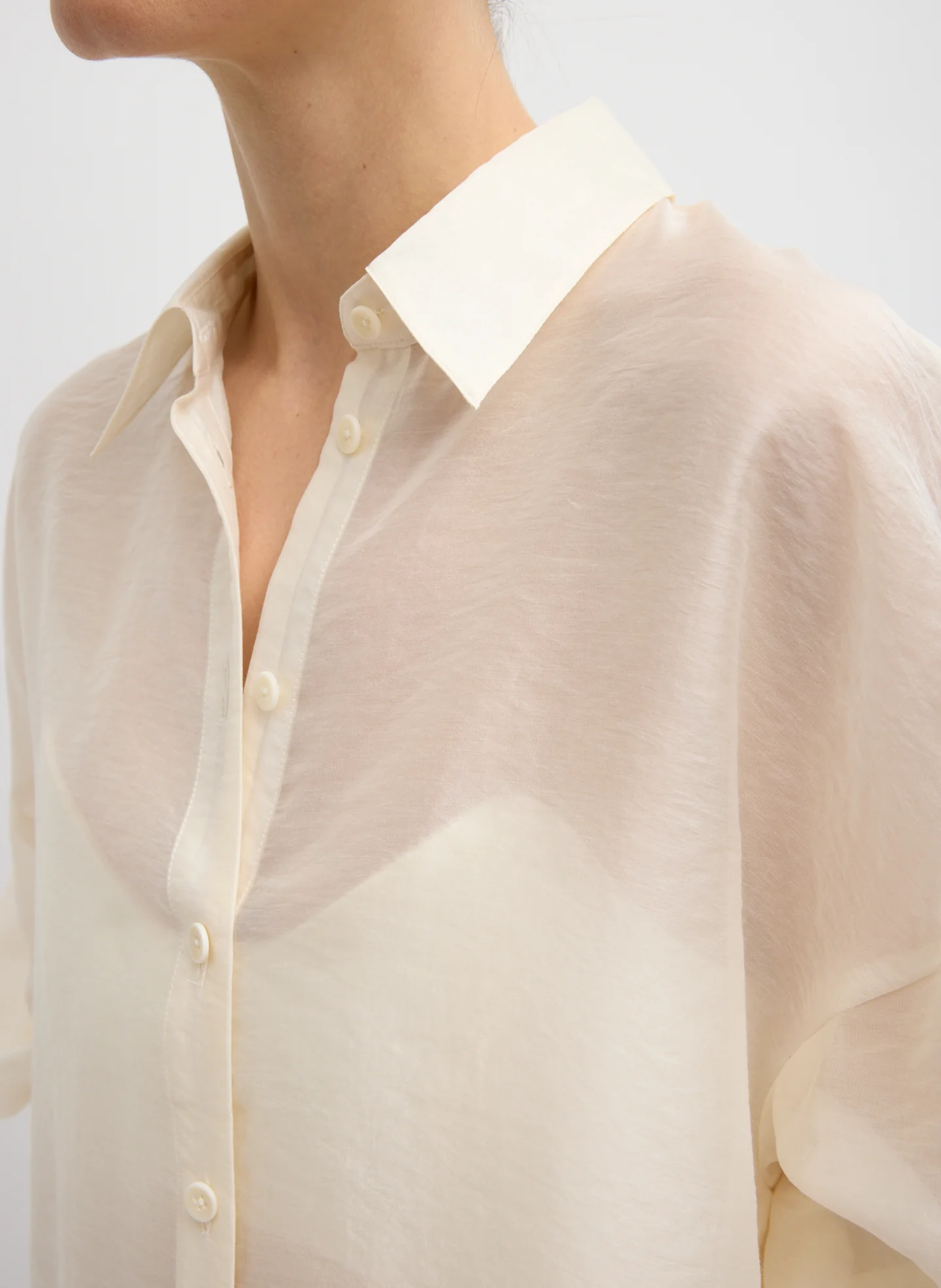 Summer Voile Oversized Shirt - Image 5