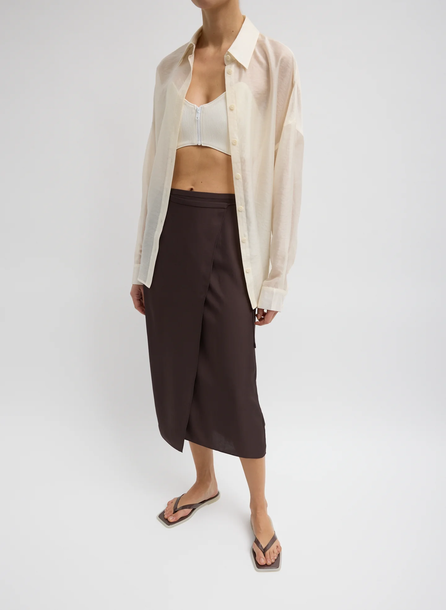 Summer Voile Oversized Shirt - Image 6