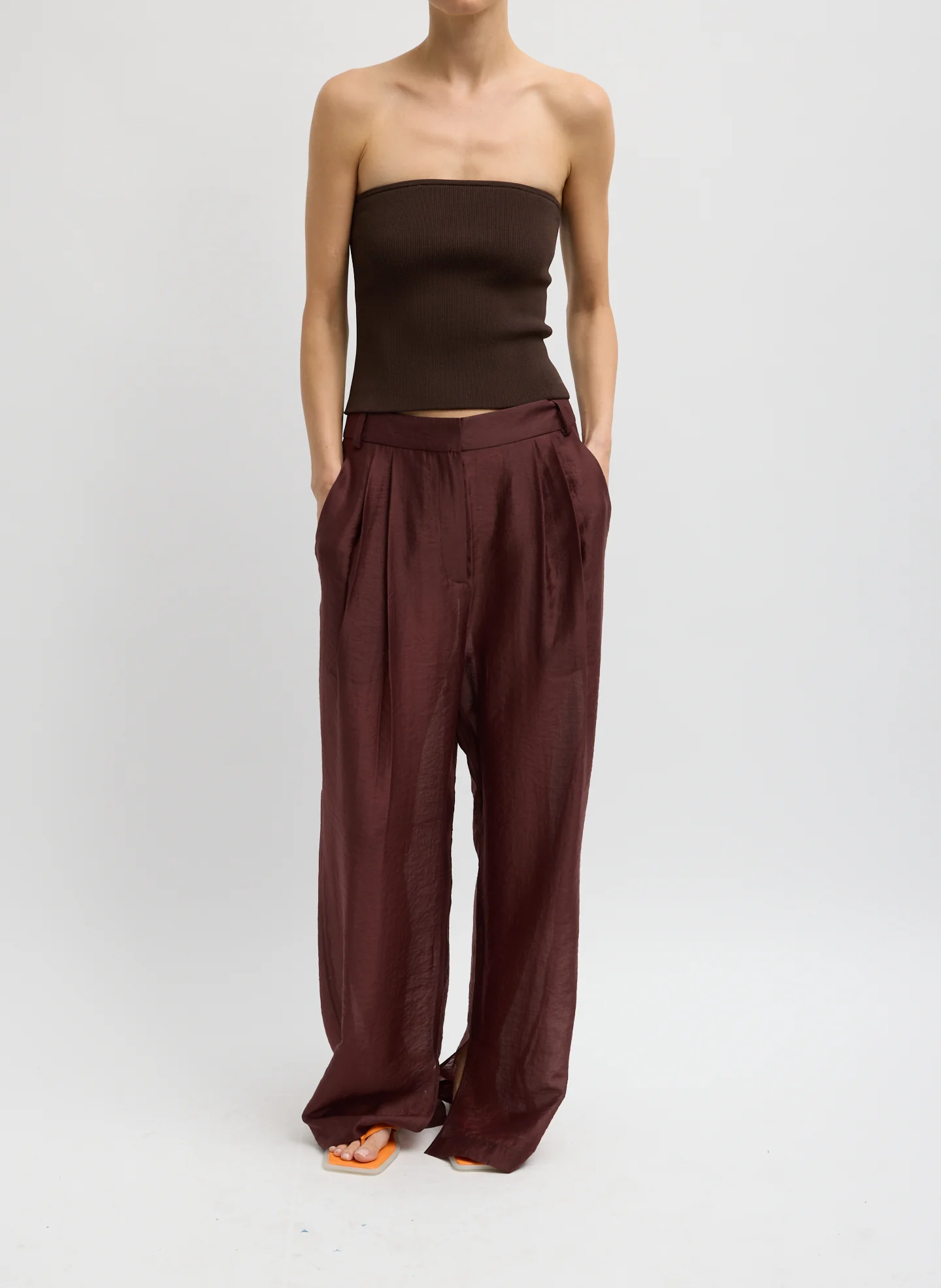Summer Voile Stella Pant W/ Slit Detail - Image 2