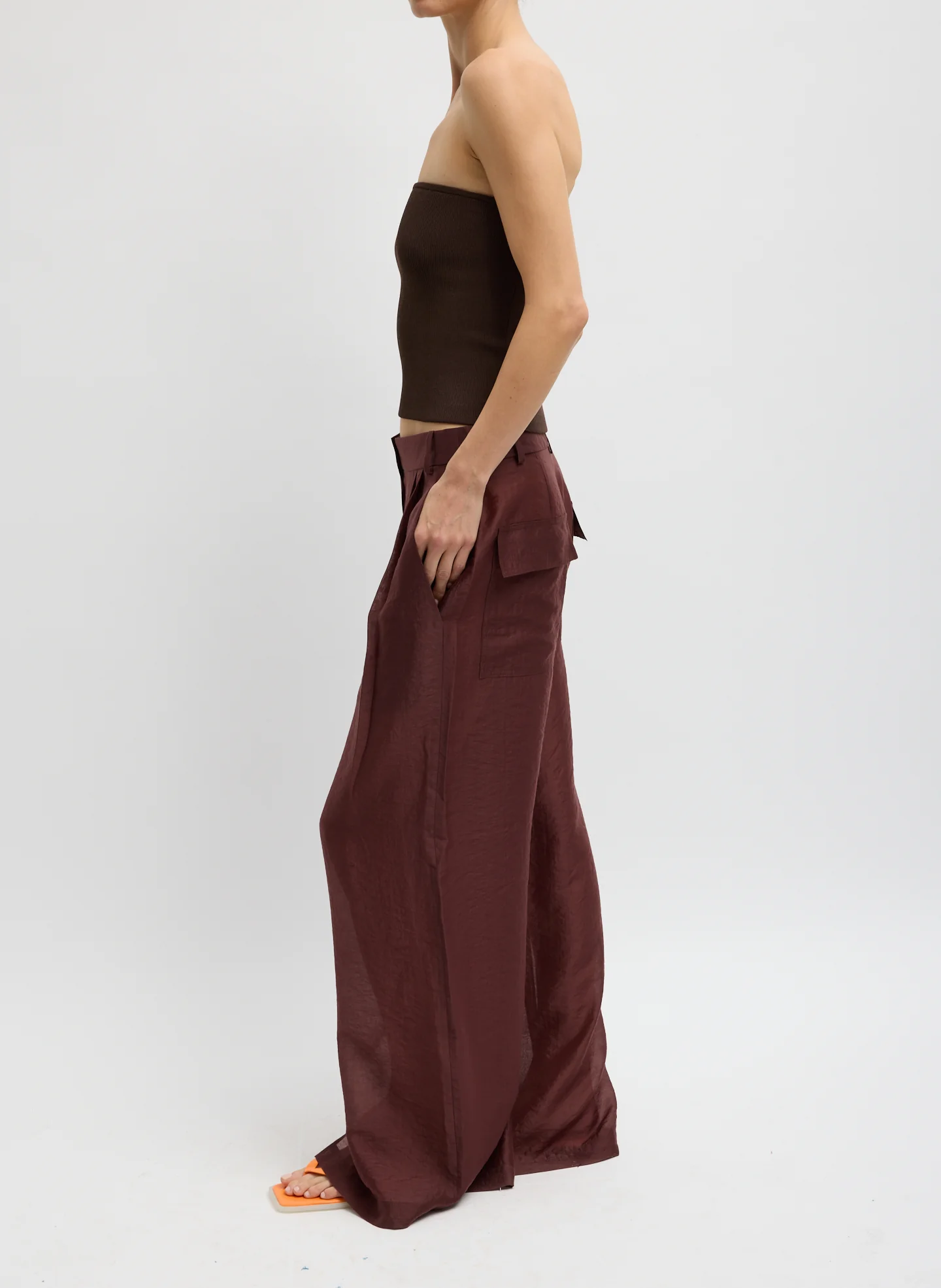 Summer Voile Stella Pant W/ Slit Detail - Image 3