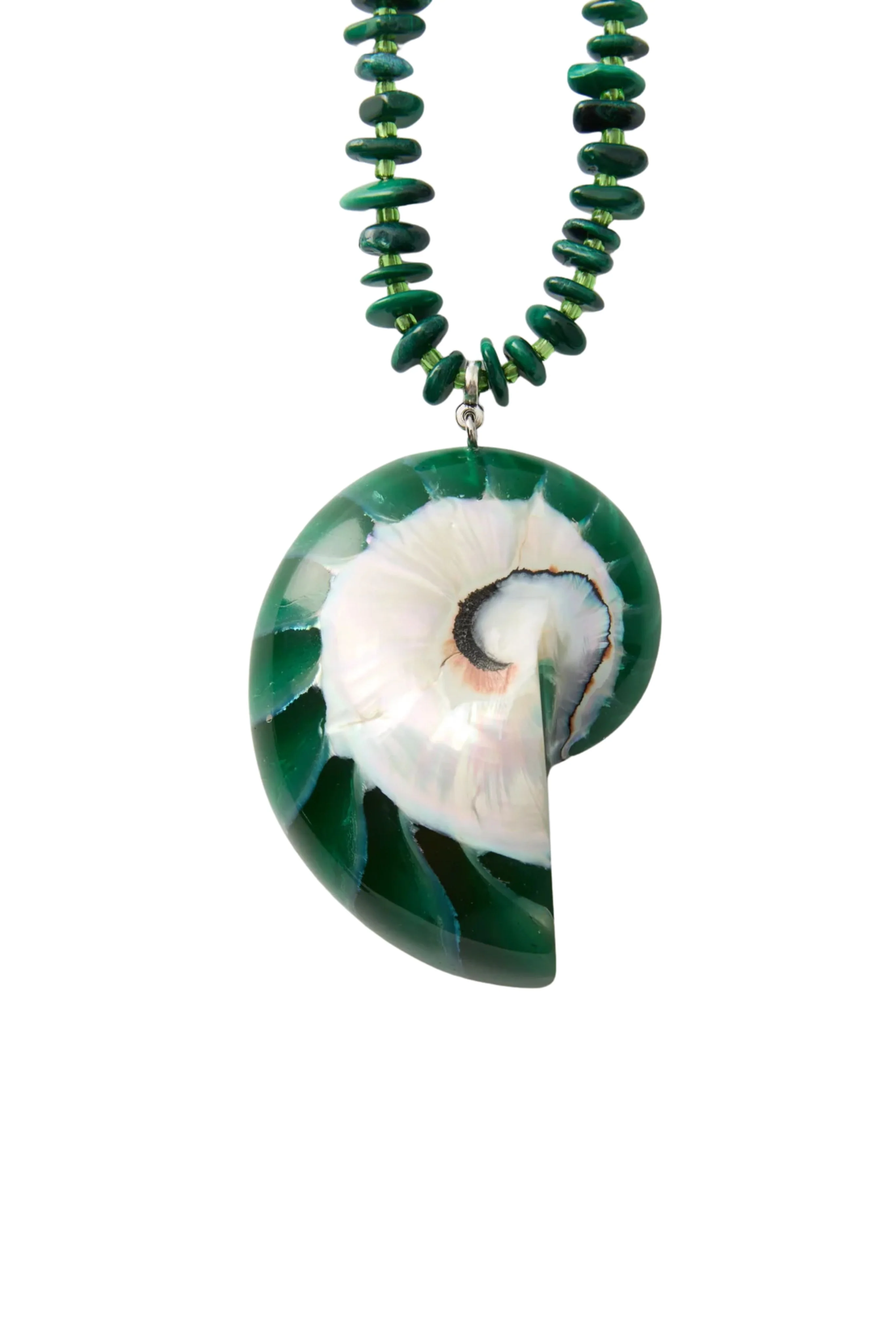 Tortugas Necklace in Green - Image 2