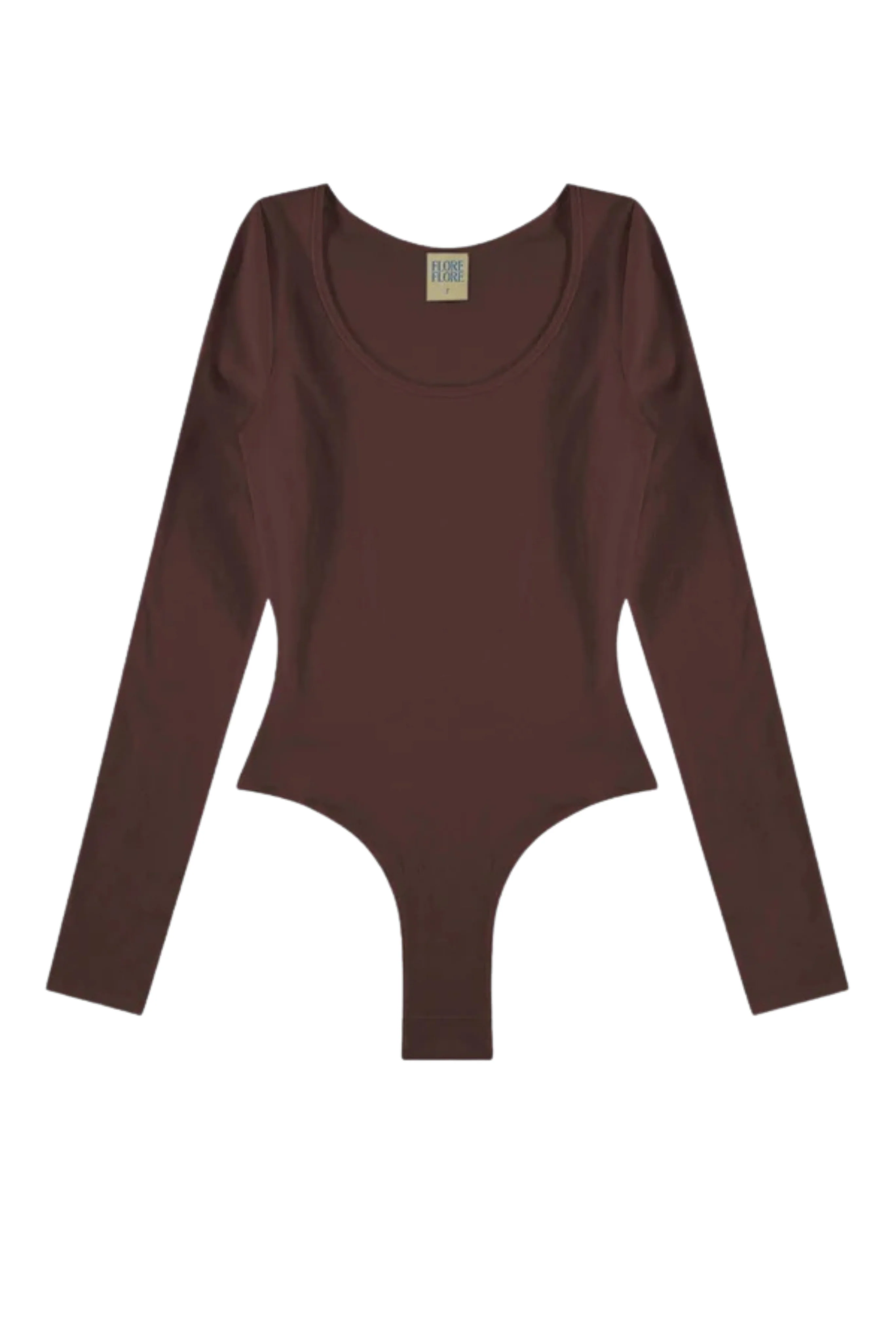 Yoli Bodysuit in Choco Plum